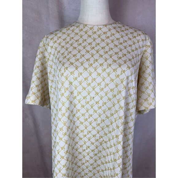 Vintage Plus Size Polyester Dress - Picture 2 of 10